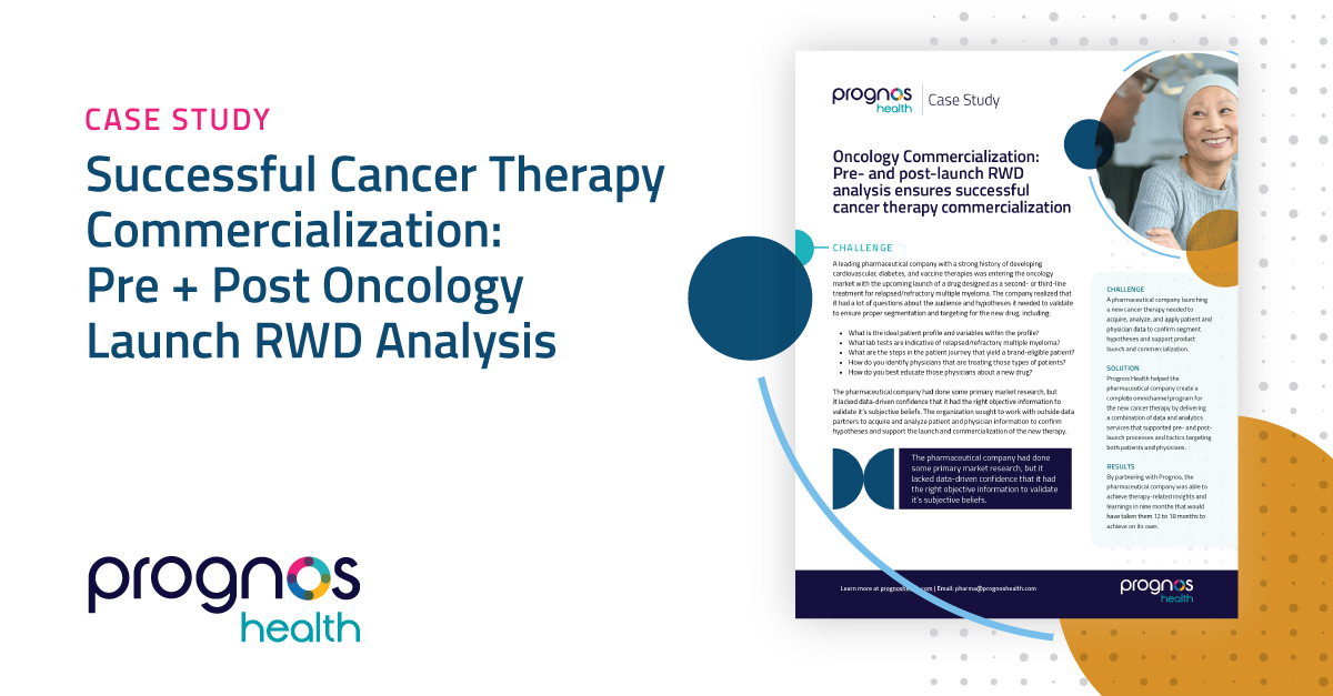 Pre- and Post-launch RWD Analysis Ensures Successful Cancer Therapy Commercialization