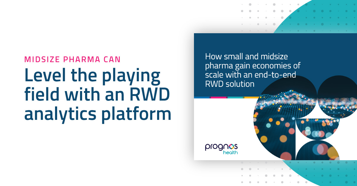 How small and midsize pharma gain economies of scale with an end-to-end RWD Solution